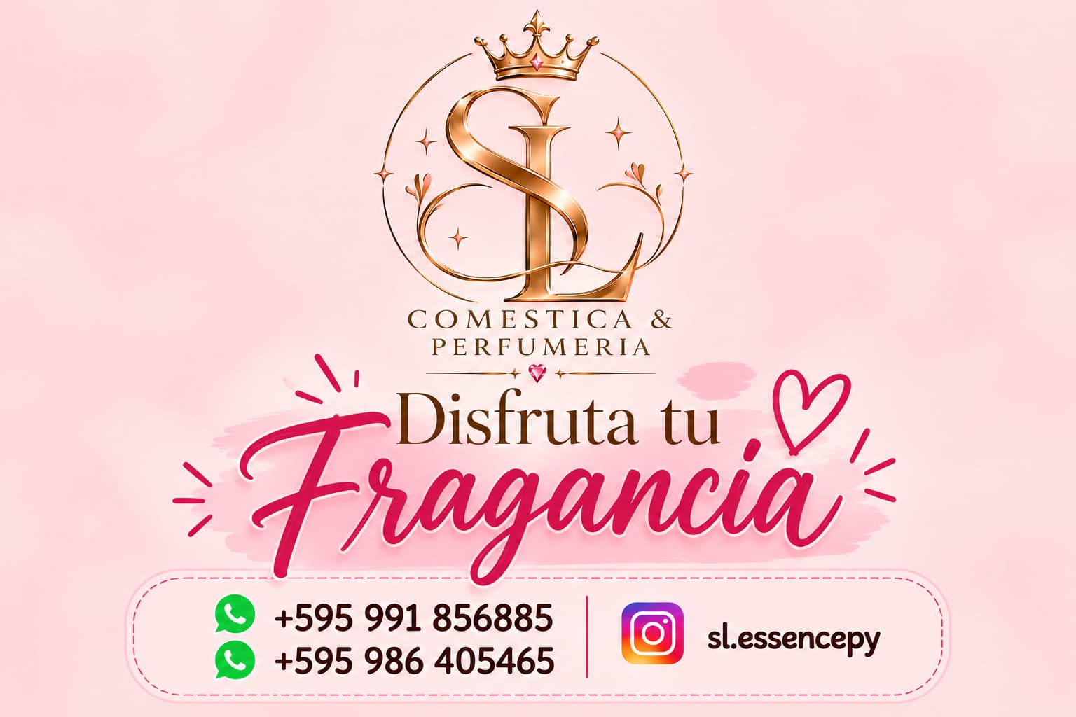 Logo SL con corona dorada